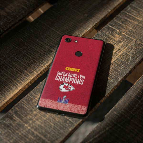 NFL Chiefs Super Bowl LVIII Champions Google Pixel 3 XL Skin